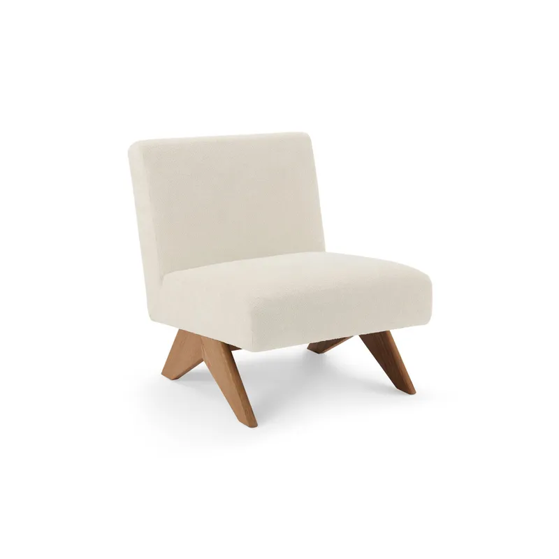 Butaca Boucle en Beige - Butacas, banquetas y puffs, Uruguay | Samic
