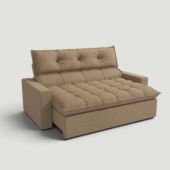 Sofa Viteli 193CM - Retractil/Reclinable en Beige - Sillones y sofás, Uruguay | Balton, vista 6