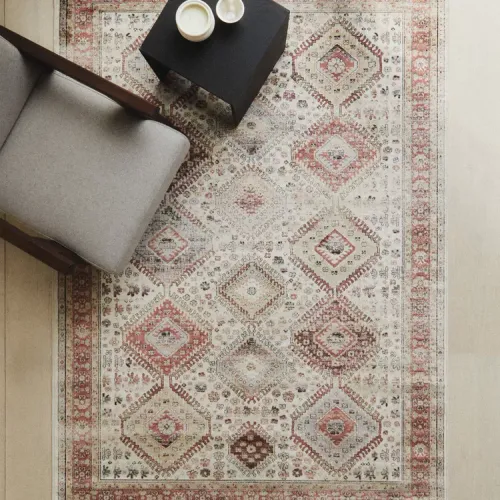 ALFOMBRA RECTANGULAR EFECTO VINTAGE en Multicolor - Textiles, Uruguay | Zara Home