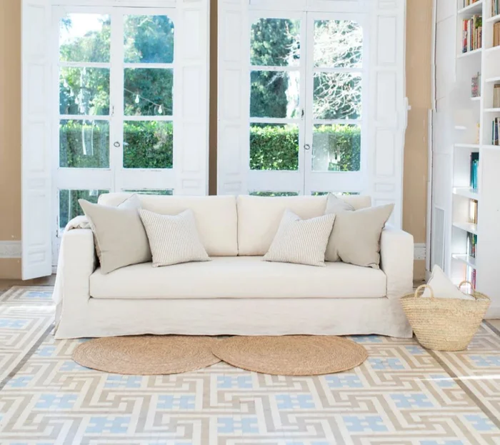 Sofá con funda City en Blanco - Sillones y sofás, Uruguay | Pieza Clave