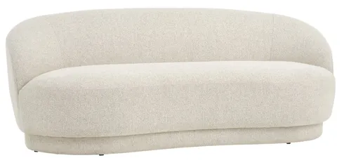 Sofá ANDRUP 3 plazas ovalado beige en Beige - Sillones y sofás, Uruguay | JYSK