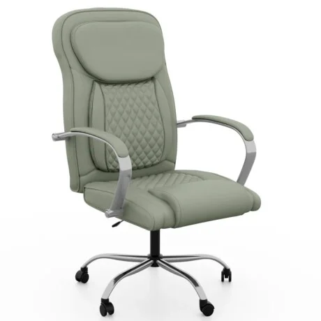 Silla de oficina Stratus 360 Oliva en Gris - Sillas de escritorio, Uruguay | La Cueva Muebles, vista 4