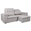 Sofa Retractil 3 Cuerpos Tela Gris Atlanta Gris Osc en Gris - Sillones y sofás, Uruguay | Divino, vista 5 de 9