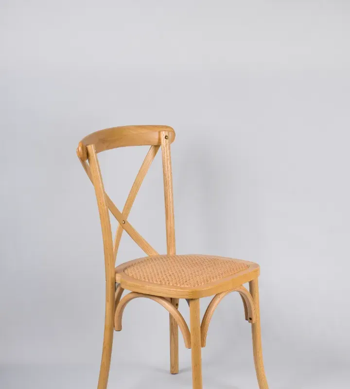 Silla Cross Clara en Madera natural - Sillas, Uruguay | Victoriana