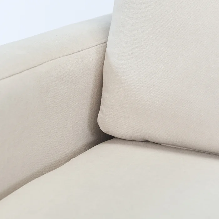 Sofá Argo - Tela Aquaclean - 2,5 cuerpos - A fabricar en Beige - Sillones y sofás, Uruguay | Nyr, vista 6