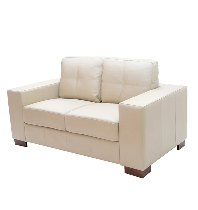 SOFA 100% CUERO - 2 CUERPOS - MODELO DOMINI - PERLA MATE en Perla - Sillones y sofás, Uruguay | Champagne Home