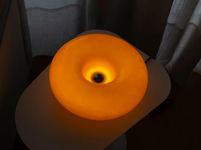 luminaria donut en Naranja - Iluminación, Uruguay | Proyecto Forma