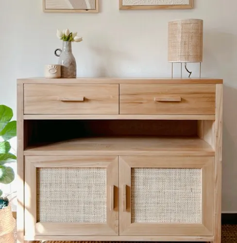 Aparador recibidor con estante al medio - Decoración, Uruguay | Decoramuss