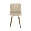 Silla Dakota Giratoria - Tela Rústica - Boucle 04 (Camel) en Beige - Butacas, banquetas y puffs, Uruguay | NYR, vista 5 de 6