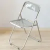 Silla Plia Plegable Acrílico y Aluminio – Negra - Sillas, Uruguay | Berna home, vista 2 de 4