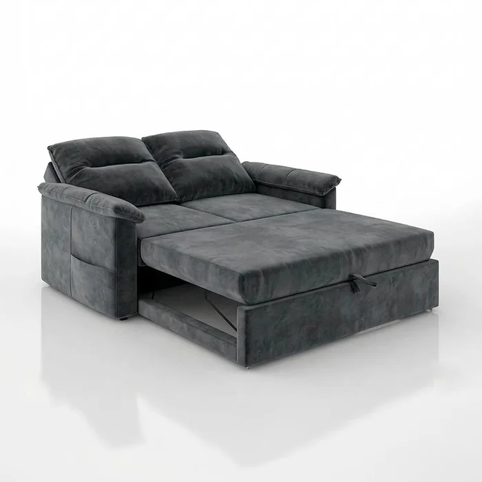 Sillon Sofa Cama 2 Cuerpos Retractil Y Reclinable en Gris - Sillones y sofás, Uruguay | Soy Hogar, vista 4