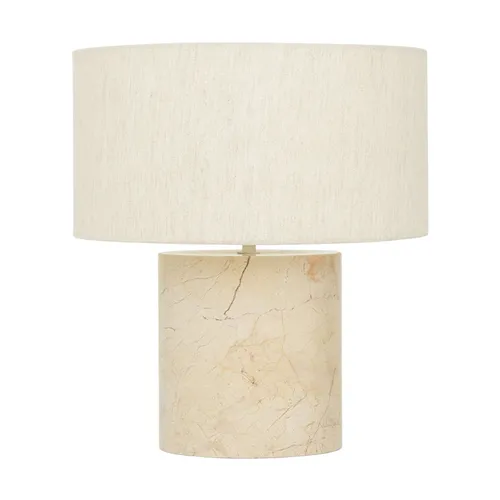 Lámpara de mesa Tyra en Beige - Lámparas de mesa, Uruguay | Satec