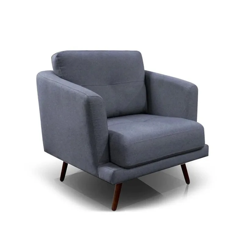 Sillon Poltrona 1 Cuerpo Trinidad - Gris Oscuro en Gris - Sillones y sofás, Uruguay | Ecowood