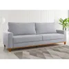 Sillon Sofa 2 Cuerpos En Tela Patas De Madera Living Comedor en Beige - Sillones y sofás, Uruguay | Soy Hogar, vista 6 de 6