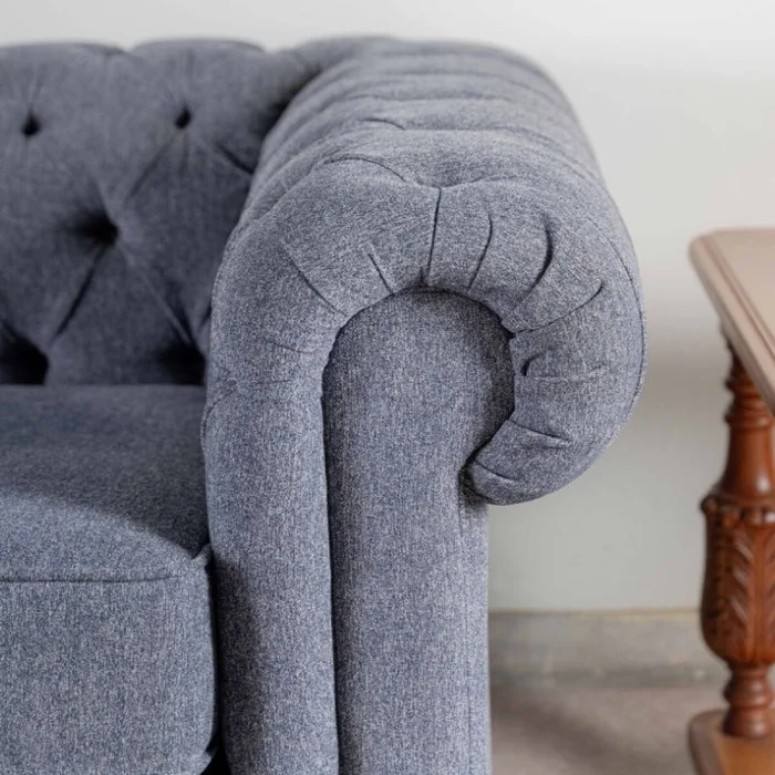 Sofá Chesterfield en Azul - Sillones y sofás, Uruguay | Fábrica Italiana, vista 4