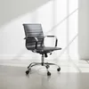 Silla De Escritorio Simil-cuero Negro D-101 en Negro - Escritorios y sillas de escritorio, Uruguay | Divino, vista 1 de 2