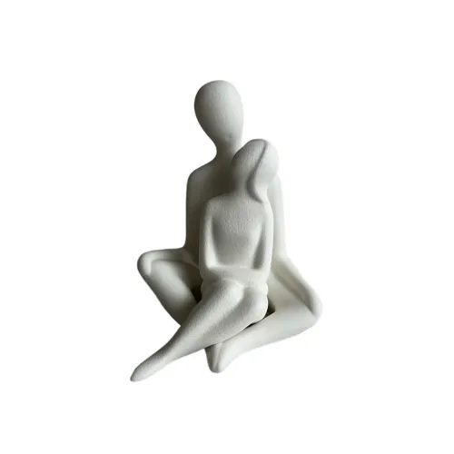 ADORNO PAREJA CERAMICA 21X22CM - Decoración, Uruguay | Koz