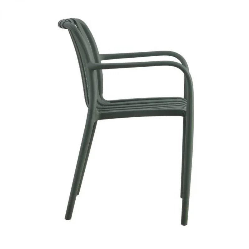 Silla de Exterior Atenas - Gris en Gris - Muebles para el exterior, Uruguay | Rústico Hogar, vista 4