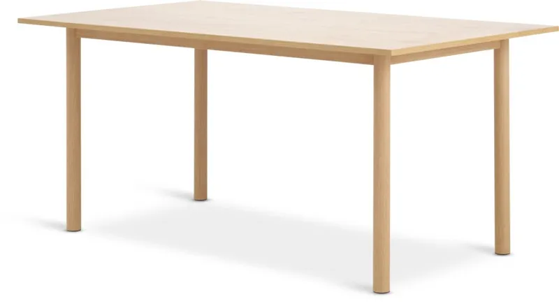 Mesa de comedor ALSTED 90x160 color roble en Madera natural - Mesas de comedor, Uruguay | JYSK