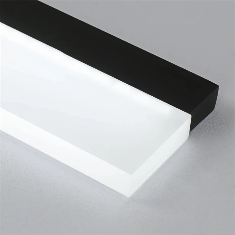 Luminaria Lineal LED Losail 120 cm en Negro - Lámparas colgantes, Uruguay | Serlux, vista 4