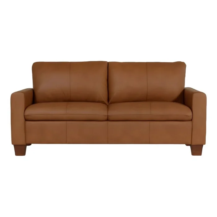 SOFA 100% CUERO - MODELO BLANC - 2 CUERPOS - MARRON en Marrón - Sillones y sofás, Uruguay | Champagne Home