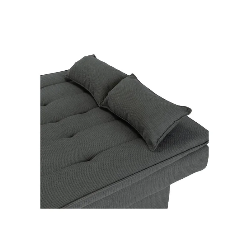 Sofa Cama Esmeralda - Gris en Gris - Sillones y sofás, Uruguay | Rústico Hogar, vista 4