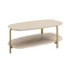 MESA DE CENTRO LINEA OLIMPO OFF WHITE - Mesas de living, Uruguay | Rosas Hermanos, vista 1 de 3