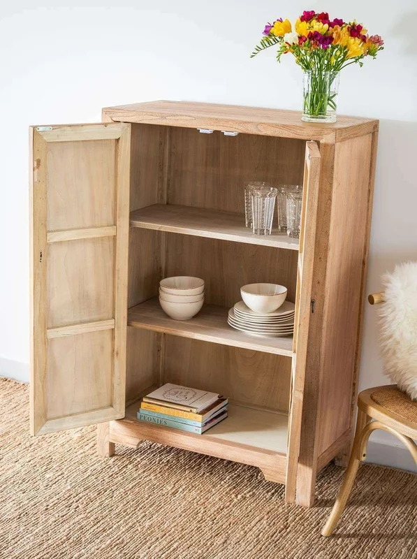 MUEBLE OLMO - 0.80 X 1.20 MTS en Madera natural - Bibliotecas, Uruguay | La Iberica, vista 7