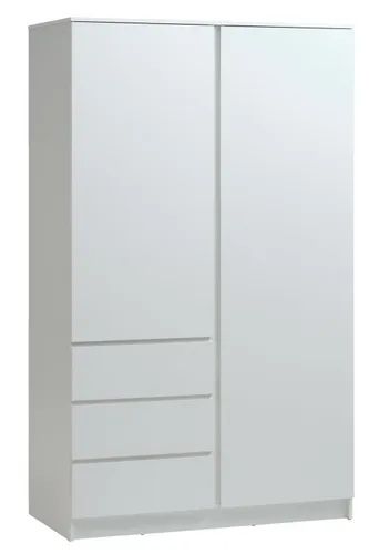 Armario LIMFJORDEN 120x200 blanco en Blanco - Roperos y placares, Uruguay | JYSK