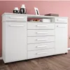 Comodas Cajoneras 7 Cajones 2 Puertas Estante Blanco London - Cómodas, Uruguay | Muebles Express, vista 2 de 6