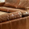 SILLON CUERO ITALIANO - 3 CUERPOS en Marrón - Sillones y sofás, Uruguay | La Iberica, vista 5 de 30
