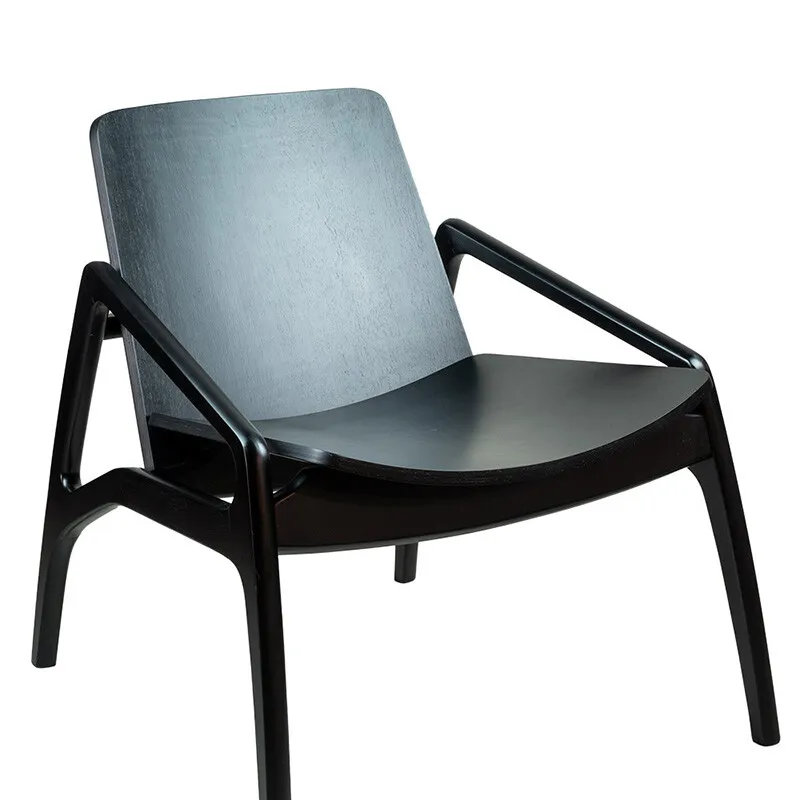 POLTRONA BALDER MADERA NEGRA 63X70X69H CM - Butacas, banquetas y puffs, Uruguay | Vinibel