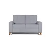 Sofá Katrina - Tela Microfibra - 2 cuerpos - 10286 (Gris) en Gris - Sillones y sofás, Uruguay | NYR, vista 2 de 5