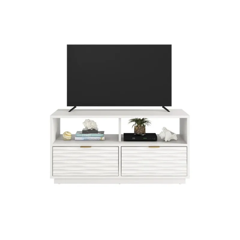 Rack para tv 40" Sauder en Blanco - Muebles para TV, Uruguay | Ecowood