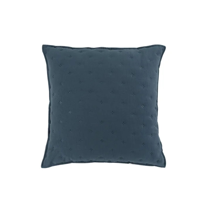 Funda De Almohadón Poliester Azul Capi Navy en Azul - Textiles, Uruguay | Divino