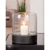 FAROL DE MADERA MANGO D12x15CM MARRON TRANSPARENTE - Velas y Portavelas, Uruguay | Decohogar, vista 4 de 5