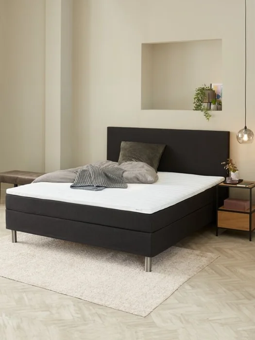 Cama cont King 180x200 PLUS C60 HR negro-08 en Negro - Dormitorio, Uruguay | JYSK