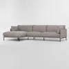 Sofá con chaise COSTA GRIS IZQUIERDO - Sillones y sofás, Uruguay | Viasono, vista 3 de 5