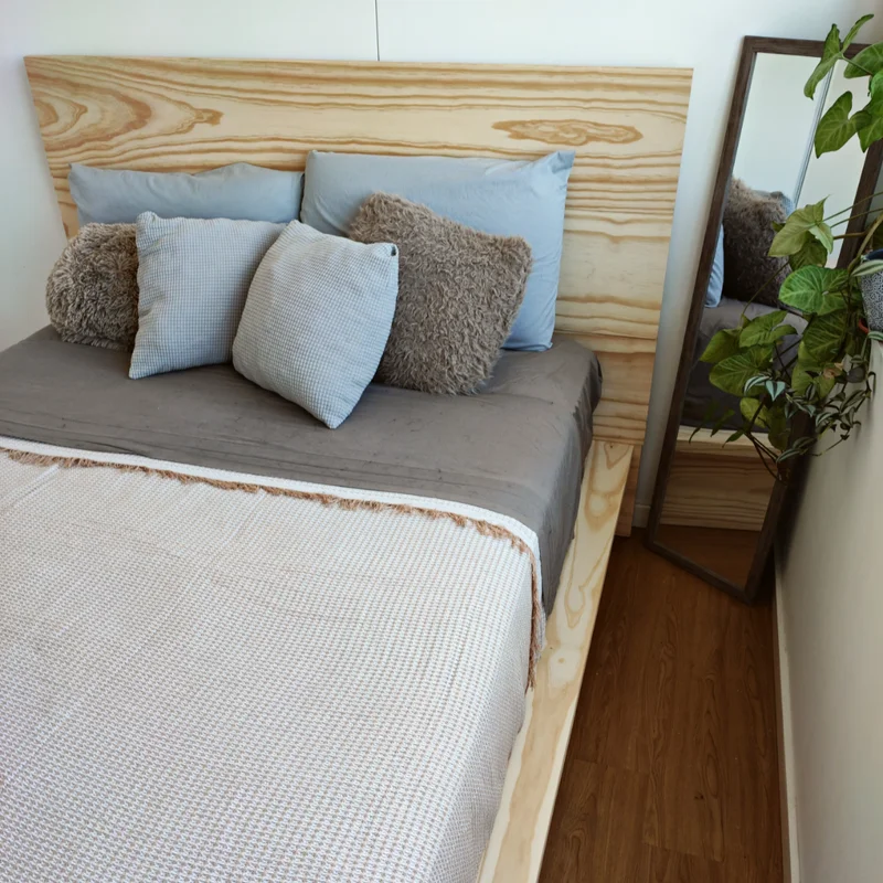 Cama Japonesa en Madera natural - Dormitorio, Uruguay | Tree House Deco, vista 5