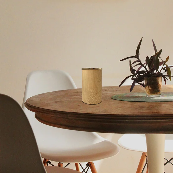 Lámpara de Mesa Basilia en Marrón - Lámparas de mesa, Uruguay | Serlux, vista 3