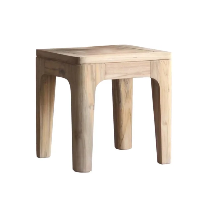 Mesa Auxiliar Madera Natural-beige René Natural en Madera natural - Mesas de living, Uruguay | Divino, vista 2