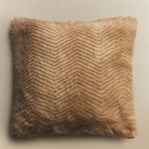 FUNDA COJÍN PELO PRINT VETAS - Textiles, Uruguay | Zara Home