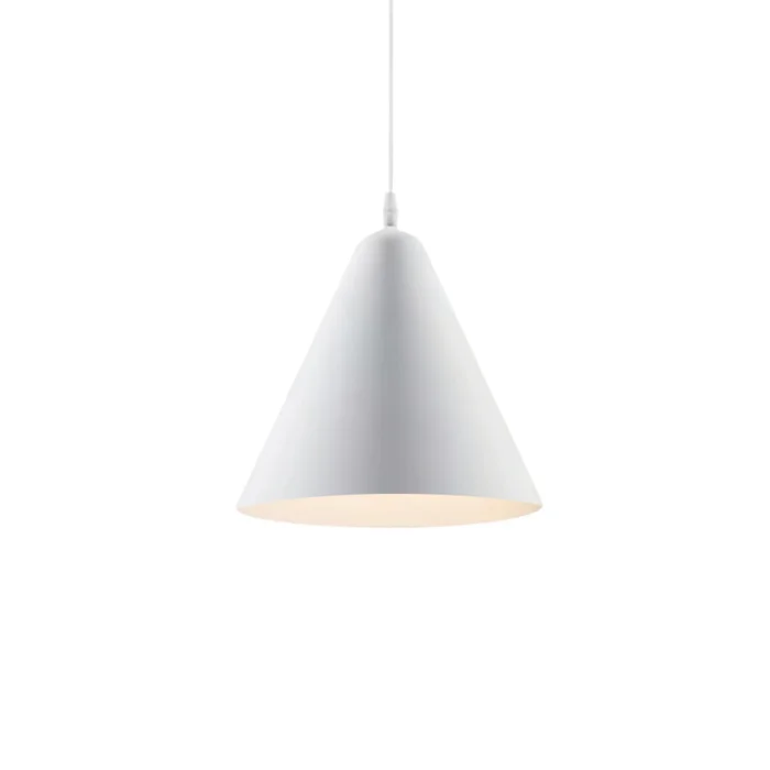 Lámpara Colgante Bucarest Blanco ø 24 cm en Blanco - Lámparas colgantes, Uruguay | Serlux