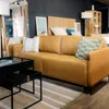 Sofá Panamá 3 Cuerpos 100% Cuero - Whisky - Sillones y sofás, Uruguay | Berna home, vista 3 de 7