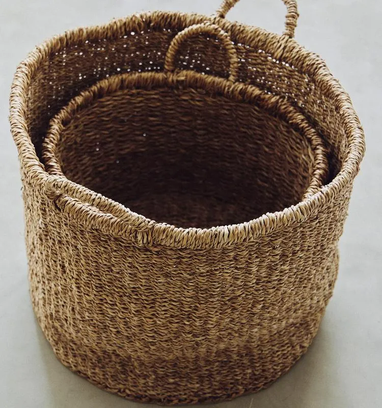CESTA SEAGRASS ASAS - Canastos, Uruguay | Zara Home