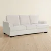 Sofá 3 Cuerpos Tela Gris Austin en Gris - Sillones y sofás, Uruguay | Divino, vista 1 de 8
