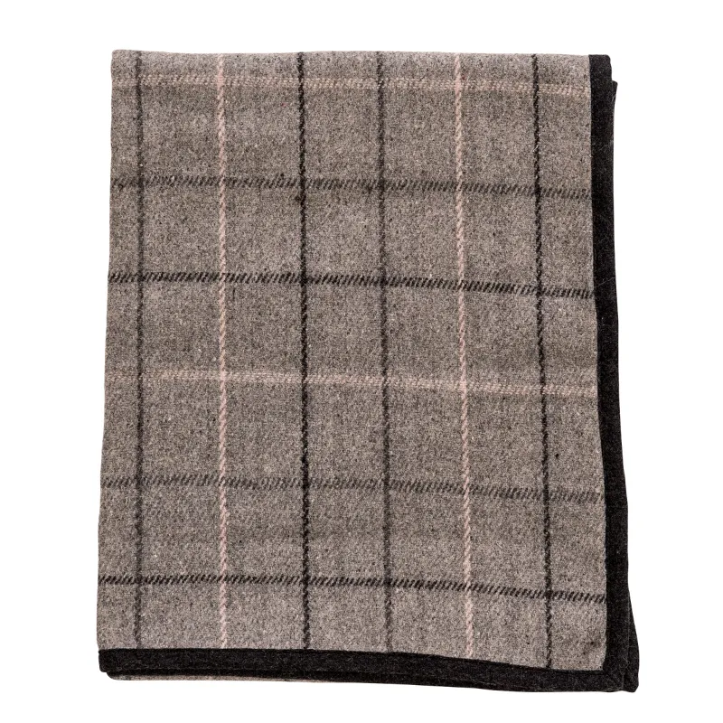 Throw, Grey, Wool - Textiles, Uruguay | Tutto Deco