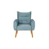 Sofa Sillon Poltrona 1 Cuerpo Dakar - Azul en Azul - Sillones y sofás, Uruguay | Ecowood, vista 2 de 4