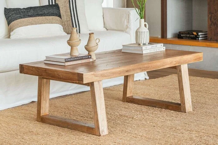 MESA LIVING ASPEN - 1.30 X 0.70 en Madera natural - Mesas de living, Uruguay | La Iberica