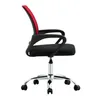 Silla De Escritorio Malla Rojo Hy-520p en Rojo - Escritorios y sillas de escritorio, Uruguay | Divino, vista 3 de 4